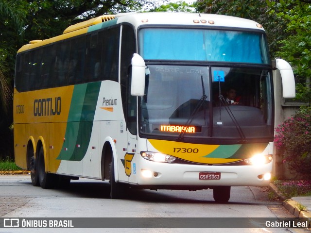 Empresa Gontijo de Transportes 17300 na cidade de São Paulo, São Paulo, Brasil, por Gabriel Leal. ID da foto: 9630825.