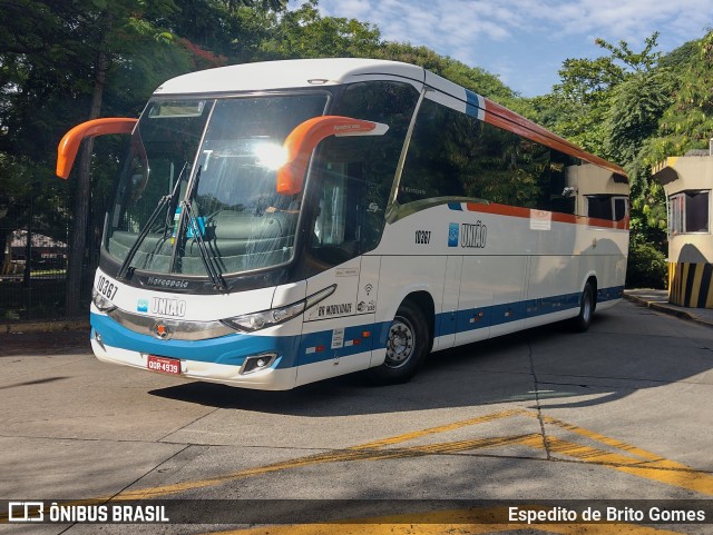 Expresso União 10367 na cidade de São Paulo, São Paulo, Brasil, por Espedito de Brito Gomes. Número da foto: #9632996.