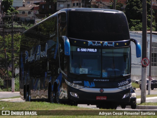 Pedra Azul Turismo 35000 na cidade de Vitória, Espírito Santo, Brasil, por Adryan Cesar Pimentel Santana. Número da foto: #9632208.