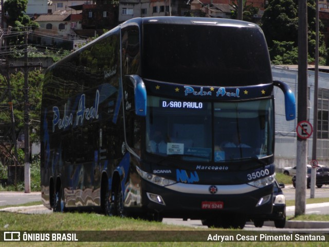 Pedra Azul Turismo 35000 na cidade de Vitória, Espírito Santo, Brasil, por Adryan Cesar Pimentel Santana. ID da foto: 9632208.