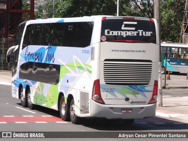 ComperTur Transportes Turísticos 12250 na cidade de Vitória, Espírito Santo, Brasil, por Adryan Cesar Pimentel Santana. ID da foto: 9632251.