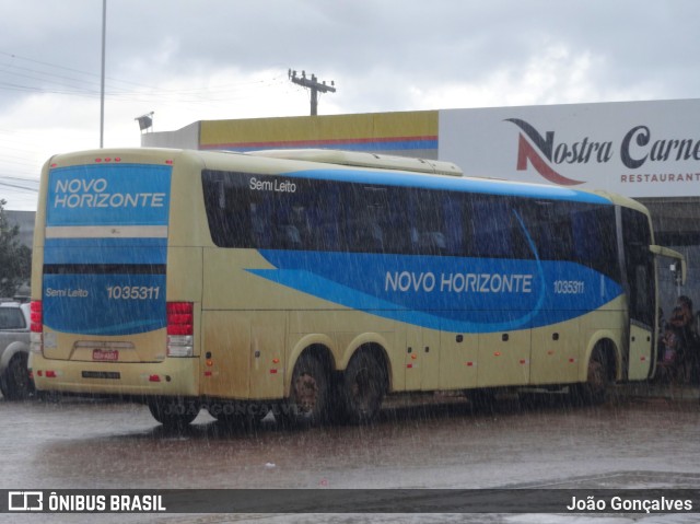 Viação Novo Horizonte 1035311 na cidade de Luziânia, Goiás, Brasil, por João Gonçalves. ID da foto: 9632993.