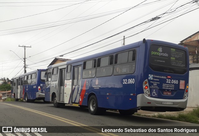 Transportes Capellini 32.060 na cidade de Campinas, São Paulo, Brasil, por Leonardo Sebastiao dos Santos Rodrigues. Número da foto: #9629931.
