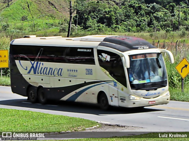 Aliança Turismo e Transporte 2808 na cidade de Juiz de Fora, Minas Gerais, Brasil, por Luiz Krolman. Número da foto: #9630300.