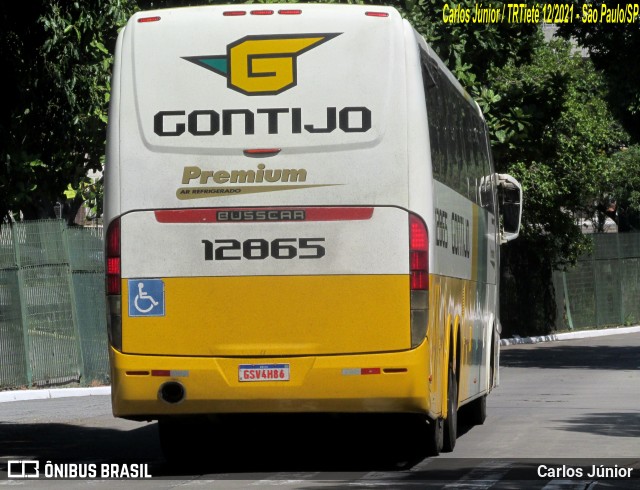 Empresa Gontijo de Transportes 12865 na cidade de São Paulo, São Paulo, Brasil, por Carlos Júnior. ID da foto: 9631020.