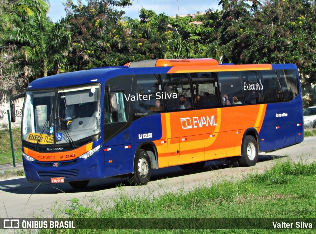 Evanil Transportes e Turismo RJ 132.035 na cidade de Rio de Janeiro, Rio de Janeiro, Brasil, por Valter Silva. ID da foto: 9631588.