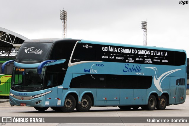 Expresso Satélite Norte 18010 na cidade de Curitiba, Paraná, Brasil, por Guilherme Bomfim. Número da foto: #9631307.