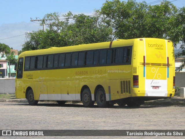 Viação Itapemirim 41017 na cidade de Vitória da Conquista, Bahia, Brasil, por Tarcisio Rodrigues da Silva. ID da foto: 9630589.