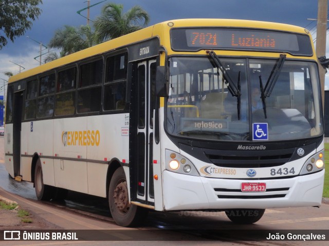CT Expresso 8434 na cidade de Luziânia, Goiás, Brasil, por João Gonçalves. Número da foto: #9632995.
