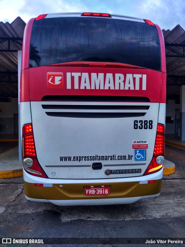 Expresso Itamarati 6388 na cidade de Estrela d`Oeste, São Paulo, Brasil, por João Vitor Pereira. Número da foto: #9630038.