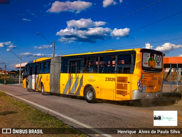 Transportes Capellini 23026 na cidade de Monte Mor, São Paulo, Brasil, por Henrique Alves de Paula Silva. Número da foto: #9632040.