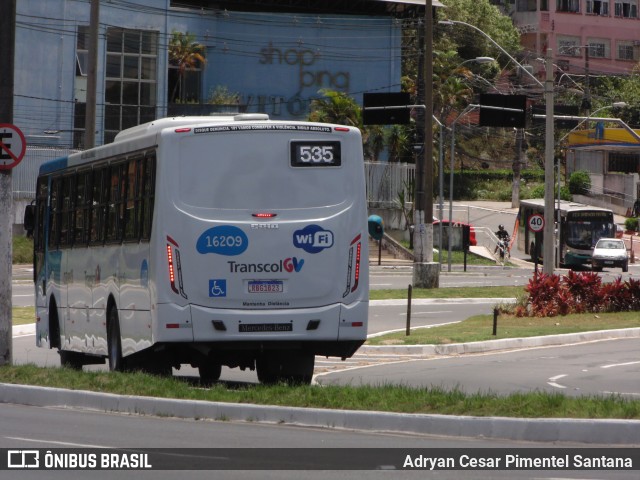 Expresso Santa Paula 16209 na cidade de Vitória, Espírito Santo, Brasil, por Adryan Cesar Pimentel Santana. Número da foto: #9632154.
