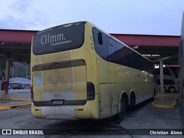 Viação Itapemirim 8849 na cidade de Queluz, São Paulo, Brasil, por Christian  Alves. Número da foto: #9629828.