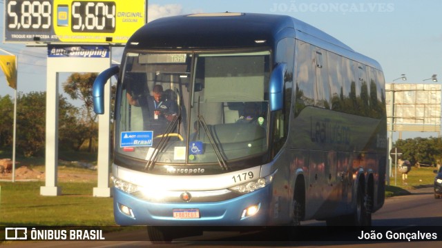 Leal Transporte e Turismo 1179 na cidade de Santa Maria, Distrito Federal, Brasil, por João Gonçalves. Número da foto: #9633450.