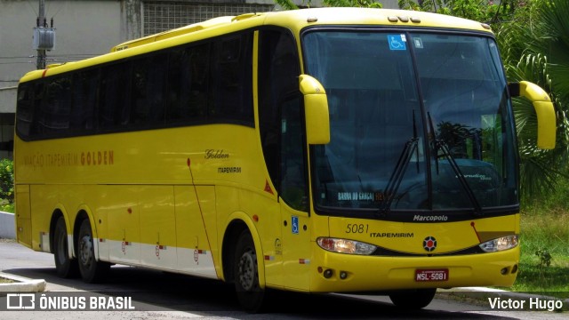 Viação Itapemirim 5081 na cidade de Recife, Pernambuco, Brasil, por Victor Hugo. ID da foto: 9634981.