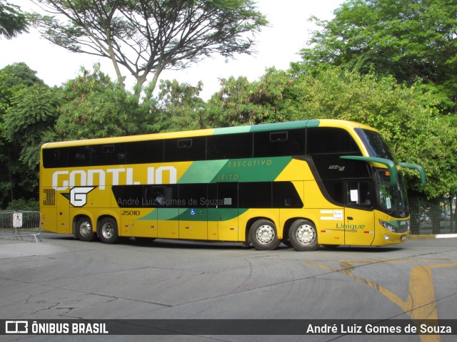 Empresa Gontijo de Transportes 25010 na cidade de São Paulo, São Paulo, Brasil, por André Luiz Gomes de Souza. ID da foto: 9637474.