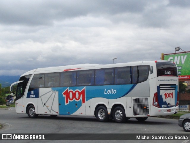 Auto Viação 1001 3000 na cidade de Resende, Rio de Janeiro, Brasil, por Michel Soares da Rocha. ID da foto: 9637514.