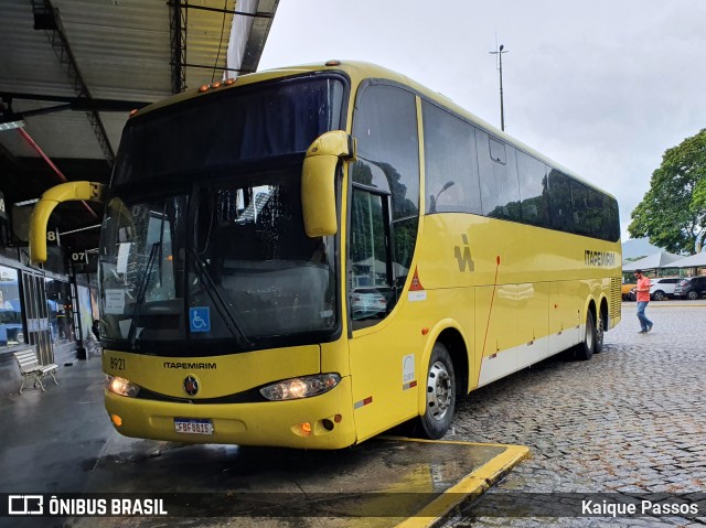 Viação Itapemirim 8921 na cidade de Rio de Janeiro, Rio de Janeiro, Brasil, por Kaique Passos. ID da foto: 9635486.