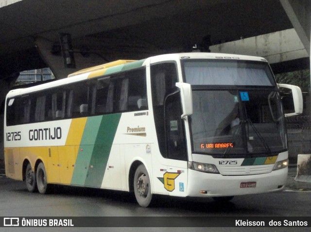 Empresa Gontijo de Transportes 12725 na cidade de Belo Horizonte, Minas Gerais, Brasil, por Kleisson  dos Santos. ID da foto: 9637704.