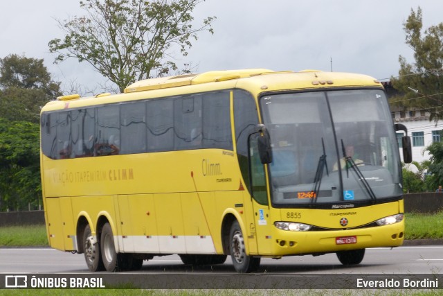 Viação Itapemirim 8855 na cidade de Caçapava, São Paulo, Brasil, por Everaldo Bordini. ID da foto: 9635815.