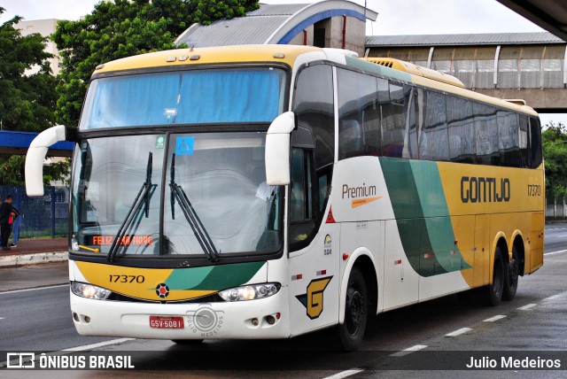 Empresa Gontijo de Transportes 17370 na cidade de Campinas, São Paulo, Brasil, por Julio Medeiros. ID da foto: 9637006.