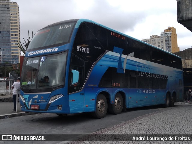 Transnorte - Transporte e Turismo Norte de Minas 87900 na cidade de Belo Horizonte, Minas Gerais, Brasil, por André Lourenço de Freitas. ID da foto: 9635908.