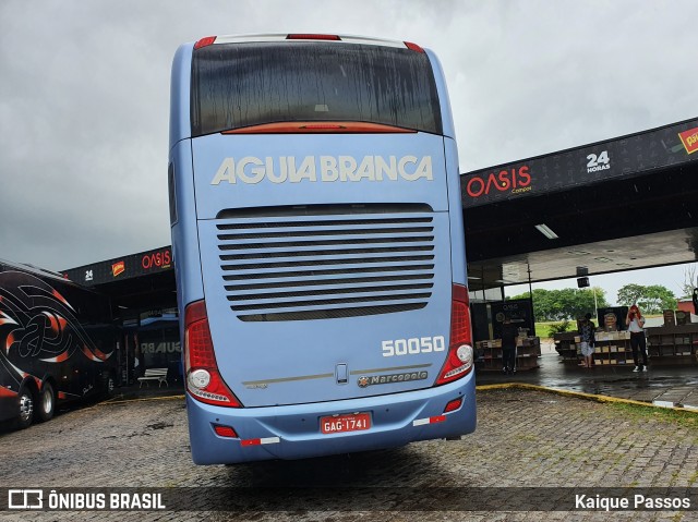 Viação Águia Branca 50050 na cidade de Rio de Janeiro, Rio de Janeiro, Brasil, por Kaique Passos. Número da foto: #9635474.