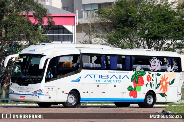 Viação Atibaia São Paulo 1714 na cidade de Jundiaí, São Paulo, Brasil, por Matheus Souza. ID da foto: 9637336.