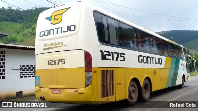 Empresa Gontijo de Transportes 12175 na cidade de Dom Silvério, Minas Gerais, Brasil, por Rafael Cota. ID da foto: 9635572.