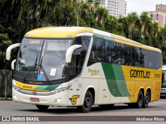 Empresa Gontijo de Transportes 19320 na cidade de Curitiba, Paraná, Brasil, por Matheus Ribas. ID da foto: 9637944.