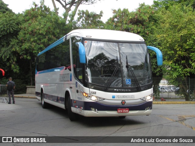 Viação Piracicabana 2368 na cidade de São Paulo, São Paulo, Brasil, por André Luiz Gomes de Souza. Número da foto: #9637309.