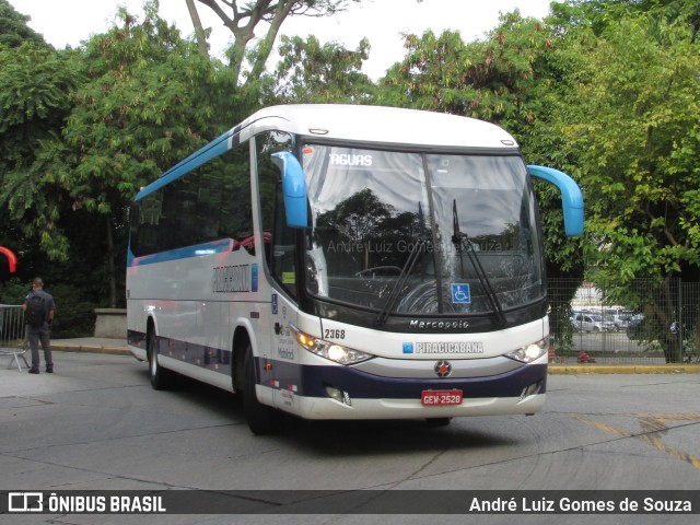 Viação Piracicabana 2368 na cidade de São Paulo, São Paulo, Brasil, por André Luiz Gomes de Souza. ID da foto: 9637309.