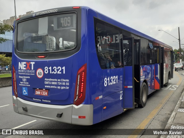 Next Mobilidade - ABC Sistema de Transporte 81.321 na cidade de São Bernardo do Campo, São Paulo, Brasil, por Welton Xavier. Número da foto: #9635419.
