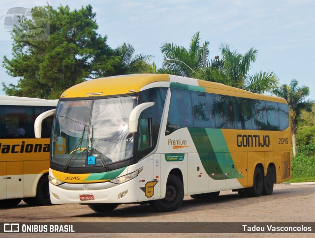 Empresa Gontijo de Transportes 21345 na cidade de Teixeira de Freitas, Bahia, Brasil, por Tadeu Vasconcelos. Número da foto: #9641141.