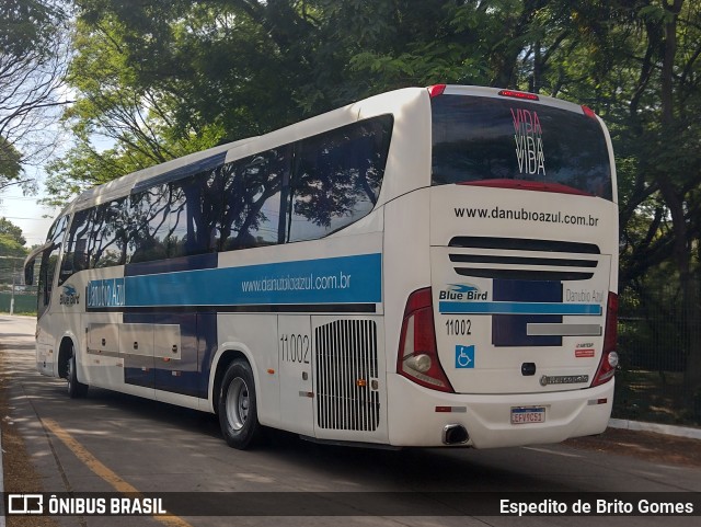 VIDA - Viação Danúbio Azul 11.002 na cidade de São Paulo, São Paulo, Brasil, por Espedito de Brito Gomes. Número da foto: #9640813.