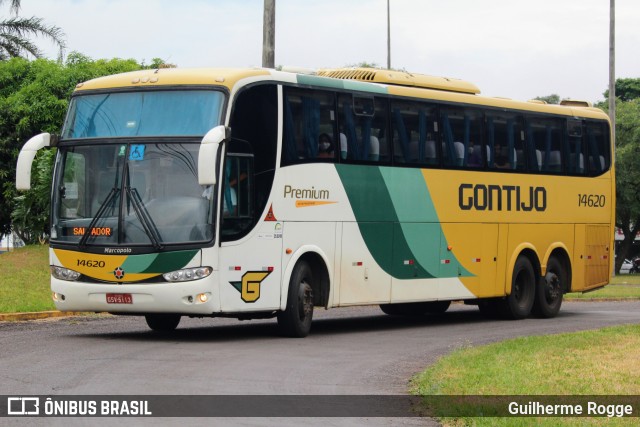 Empresa Gontijo de Transportes 14620 na cidade de Cascavel, Paraná, Brasil, por Guilherme Rogge. Número da foto: #9638289.