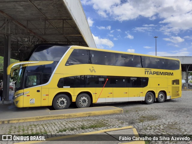 Viação Itapemirim 17021 na cidade de Campos dos Goytacazes, Rio de Janeiro, Brasil, por Fábio Carvalho da Silva Azevedo. ID da foto: 9641295.