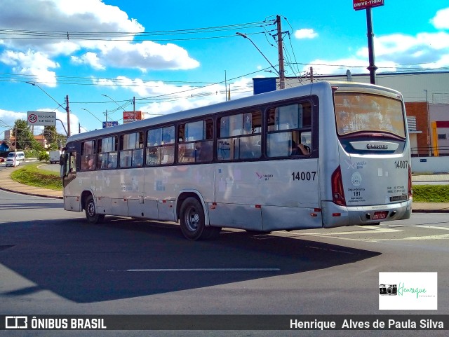 Viação Lira 14007 na cidade de Hortolândia, São Paulo, Brasil, por Henrique Alves de Paula Silva. Número da foto: #9642252.