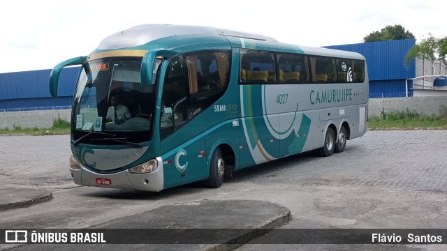 Auto Viação Camurujipe 4027 na cidade de Cruz das Almas, Bahia, Brasil, por Flávio  Santos. Número da foto: #9642163.
