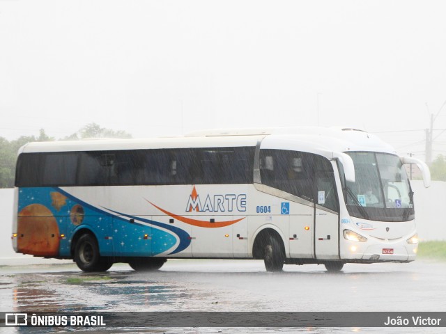 Marte Transportes 0604 na cidade de Petrolina, Pernambuco, Brasil, por João Victor. ID da foto: 9638795.