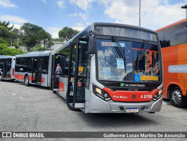 Express Transportes Urbanos Ltda 4 8708 na cidade de São Paulo, São Paulo, Brasil, por Guilherme Lucas Martins De Assunção. Número da foto: #9639590.