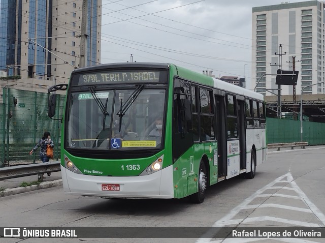 Viação Santa Brígida 1 1363 na cidade de São Paulo, São Paulo, Brasil, por Rafael Lopes de Oliveira. Número da foto: #9638934.