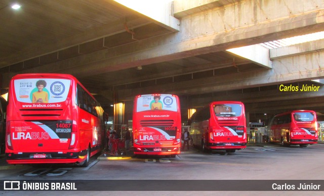 Lirabus 14087 na cidade de Campinas, São Paulo, Brasil, por Carlos Júnior. ID da foto: 9641416.