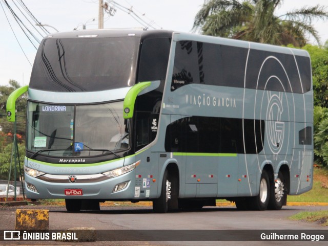 Viação Garcia 8653 na cidade de Cascavel, Paraná, Brasil, por Guilherme Rogge. ID da foto: 9642282.