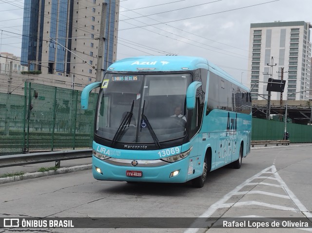 Lirabus 13069 na cidade de São Paulo, São Paulo, Brasil, por Rafael Lopes de Oliveira. Número da foto: #9639074.