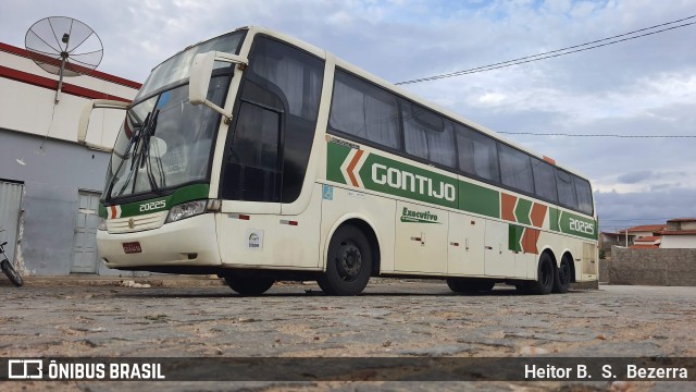 Empresa Gontijo de Transportes 20225 na cidade de Currais Novos, Rio Grande do Norte, Brasil, por Heitor B.  S.  Bezerra. Número da foto: #9642193.