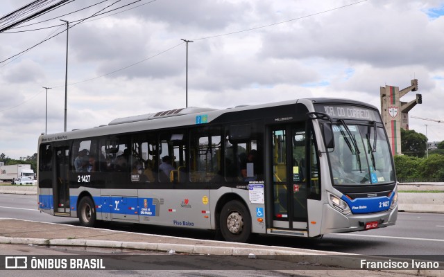 Sambaíba Transportes Urbanos 2 1427 na cidade de São Paulo, São Paulo, Brasil, por Francisco Ivano. Número da foto: #9640968.