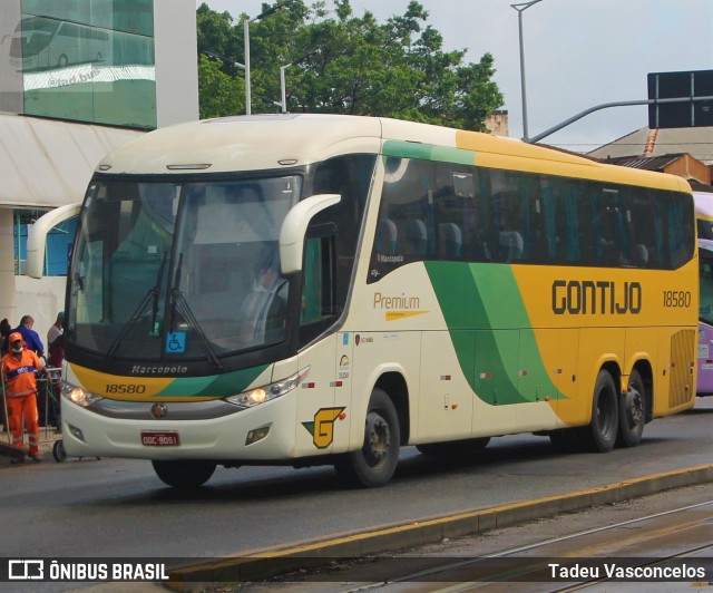 Empresa Gontijo de Transportes 18580 na cidade de Rio de Janeiro, Rio de Janeiro, Brasil, por Tadeu Vasconcelos. Número da foto: #9638321.