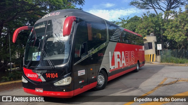 Lirabus 14104 na cidade de São Paulo, São Paulo, Brasil, por Espedito de Brito Gomes. Número da foto: #9640936.