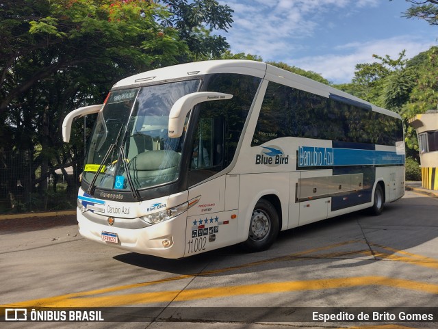 VIDA - Viação Danúbio Azul 11.002 na cidade de São Paulo, São Paulo, Brasil, por Espedito de Brito Gomes. ID da foto: 9640766.